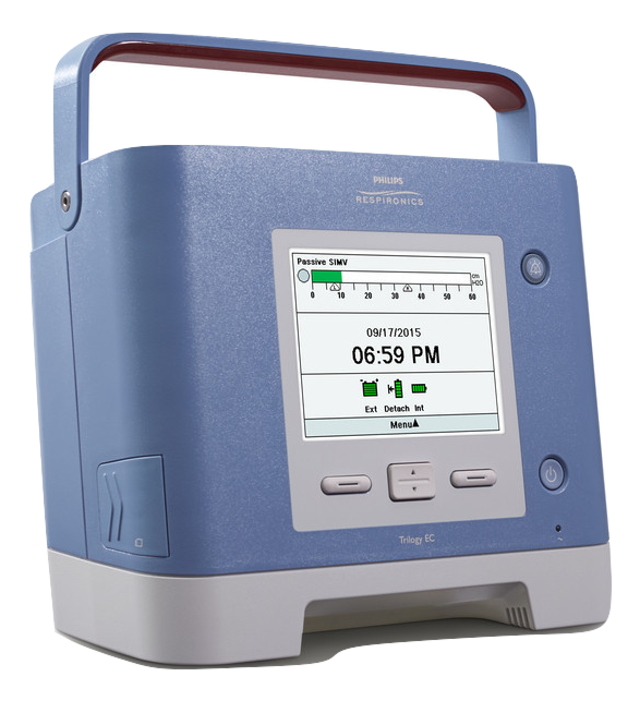 Trilogy 100 Ventilator Maverick Oxygen